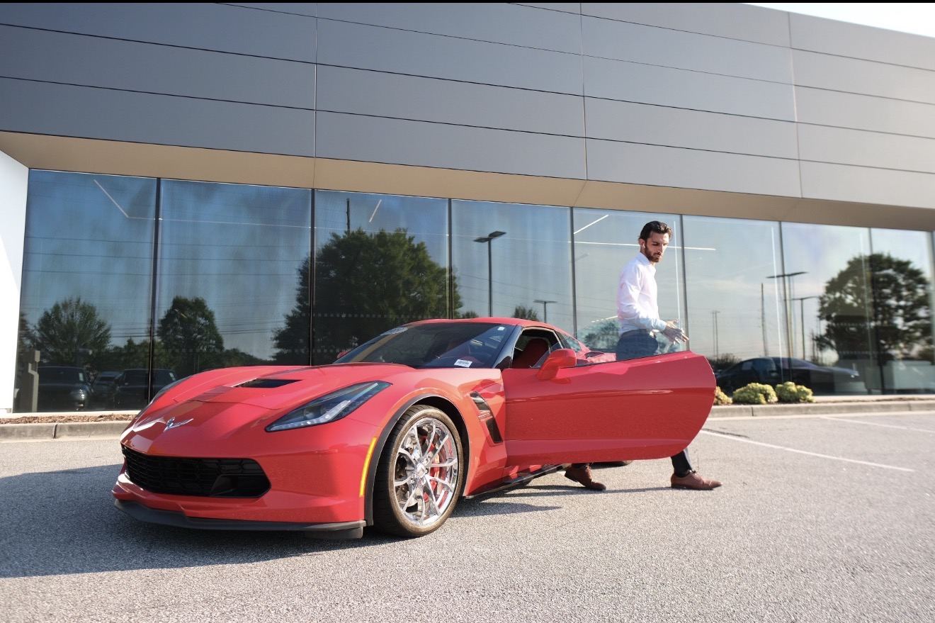 Chevrolet Corvette delivery